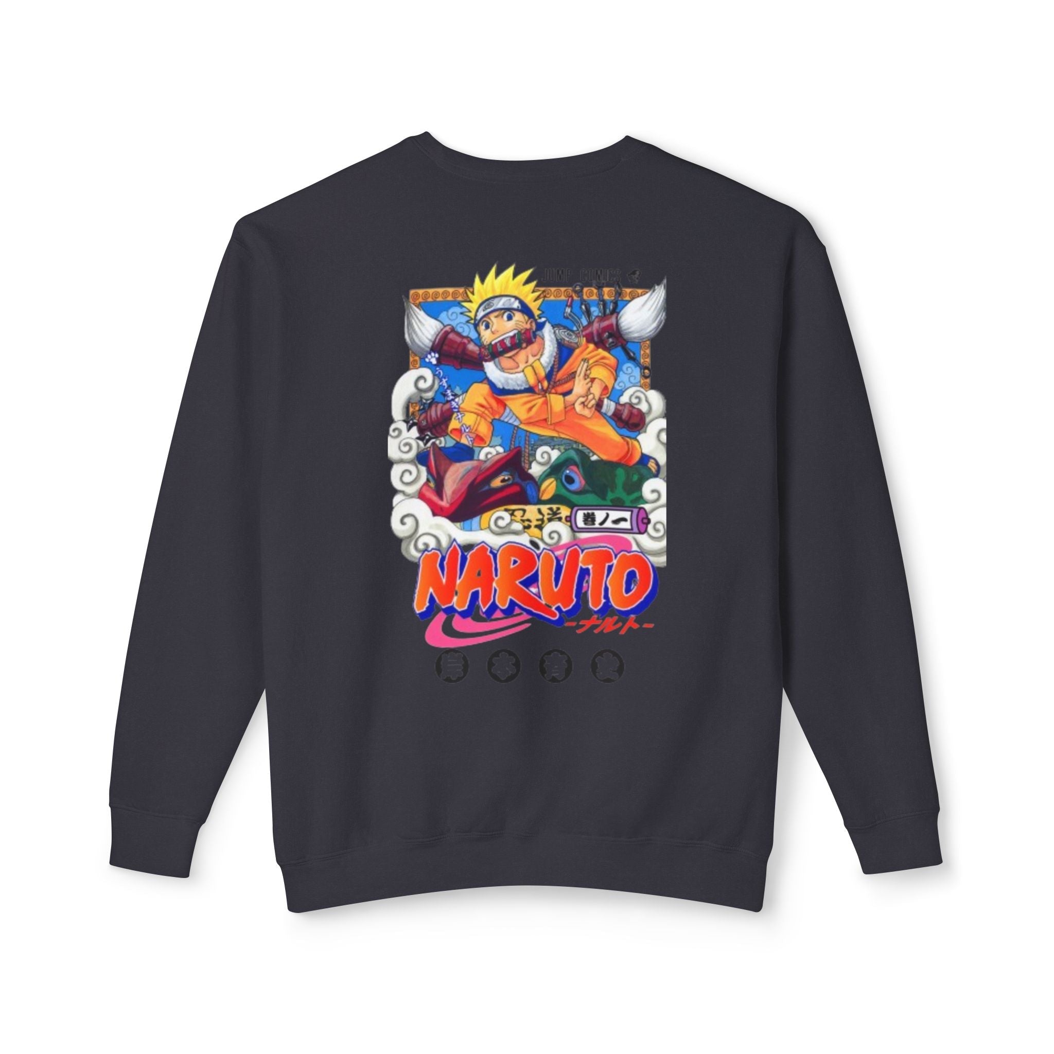 Naruto Anime Crewneck Sweatshirt - Naruto Graphic Pullover Printify