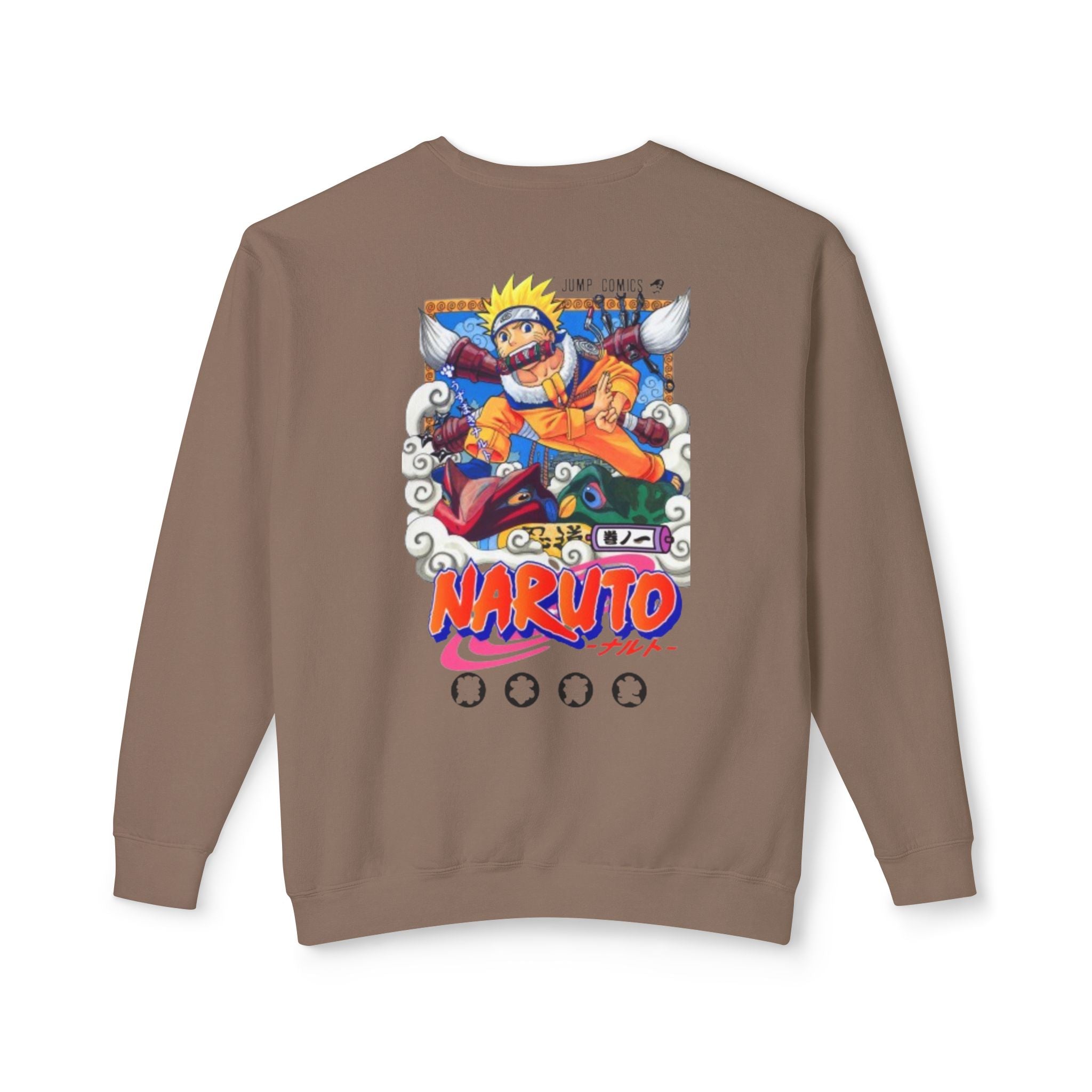 Naruto Anime Crewneck Sweatshirt - Naruto Graphic Pullover Printify