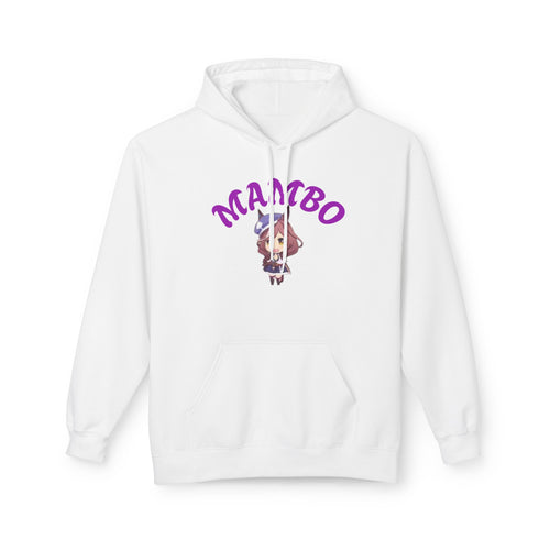 Mambo Dance Cute Character Hoodie – 'MAMBO' Graphic Pullover Printify