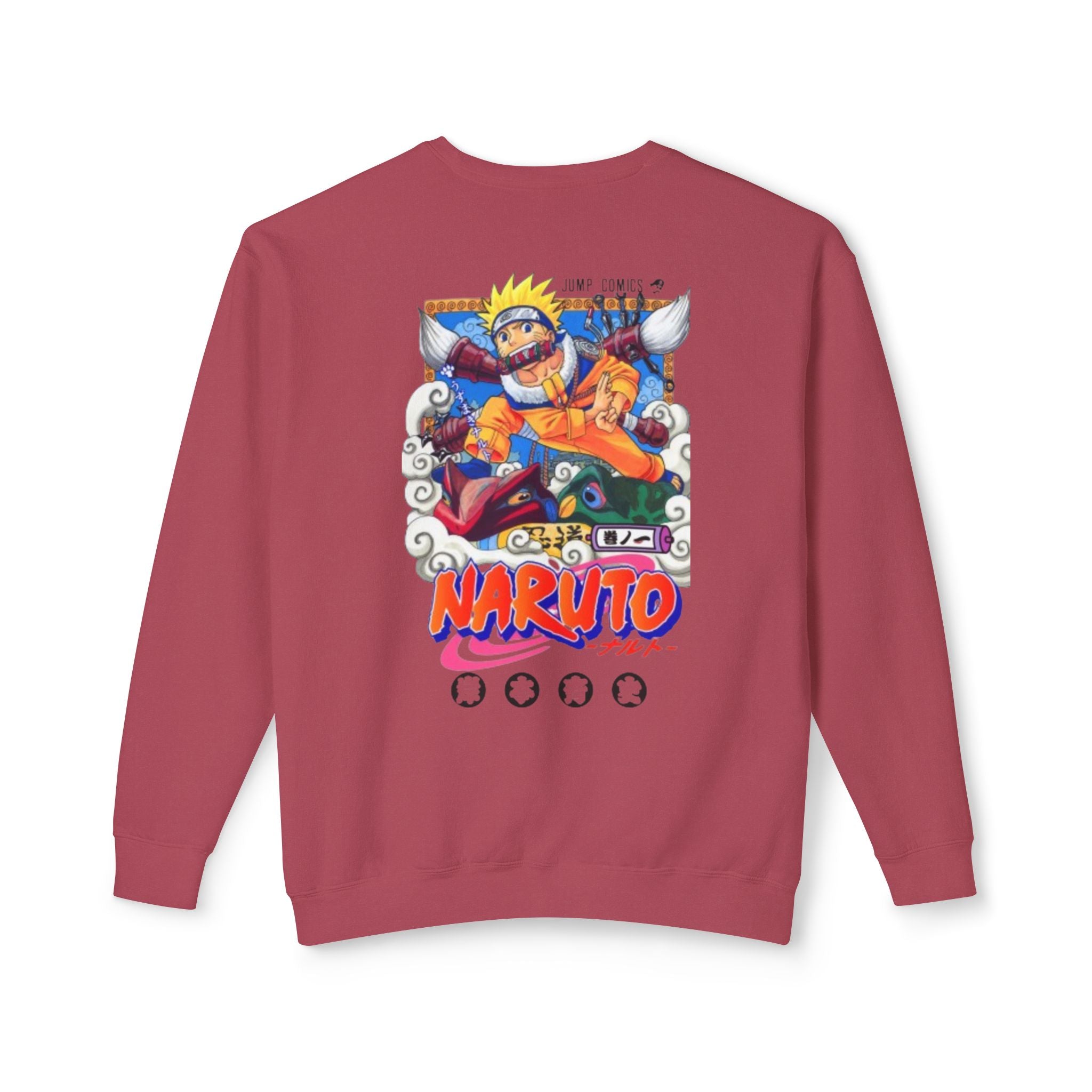 Naruto Anime Crewneck Sweatshirt - Naruto Graphic Pullover Printify