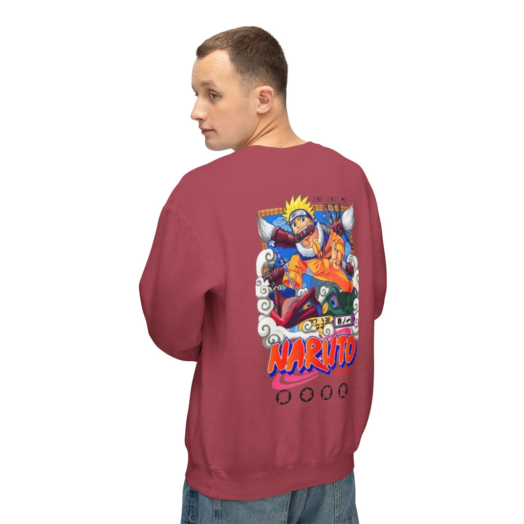 Naruto Anime Crewneck Sweatshirt - Naruto Graphic Pullover Printify