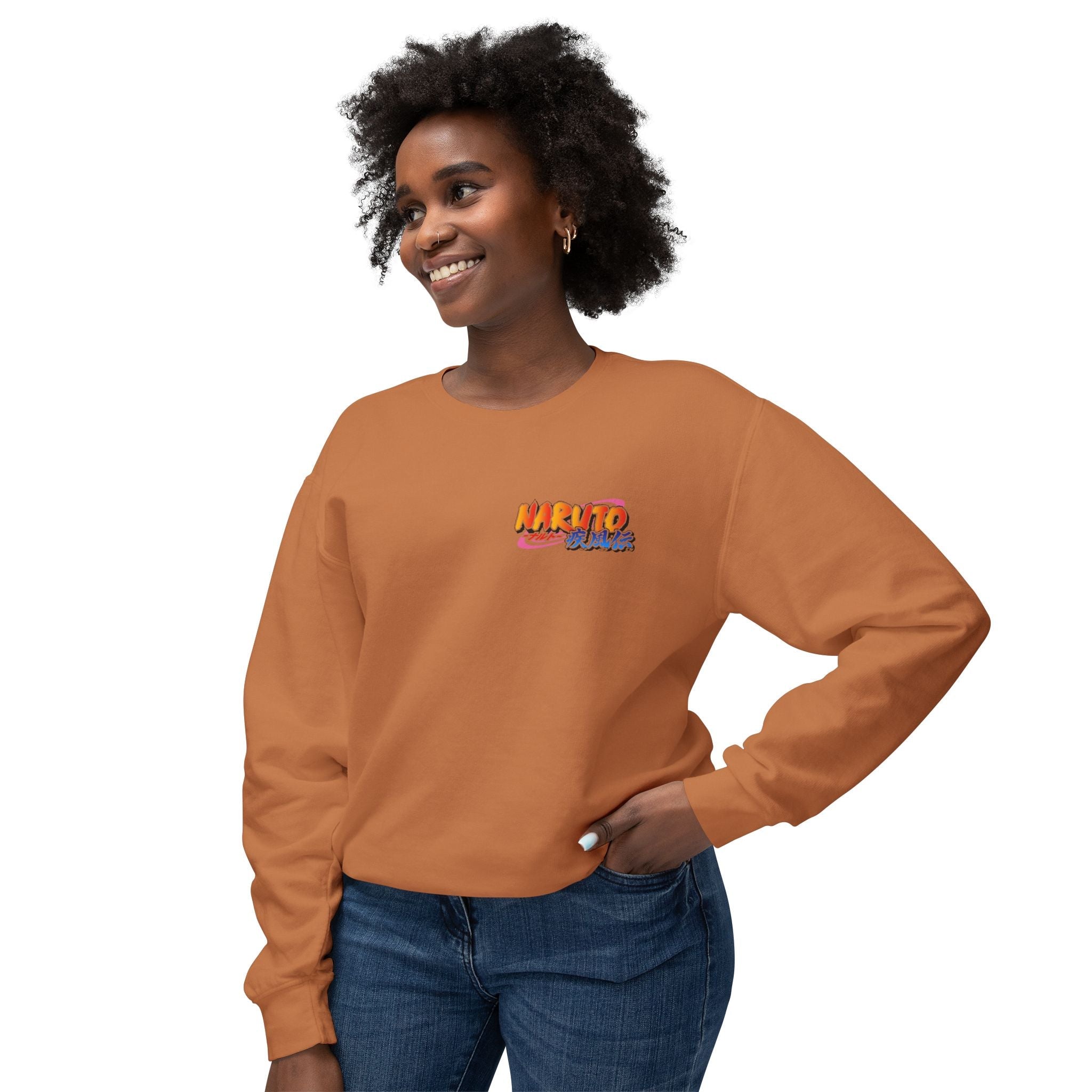 Naruto Anime Crewneck Sweatshirt - Naruto Graphic Pullover Printify