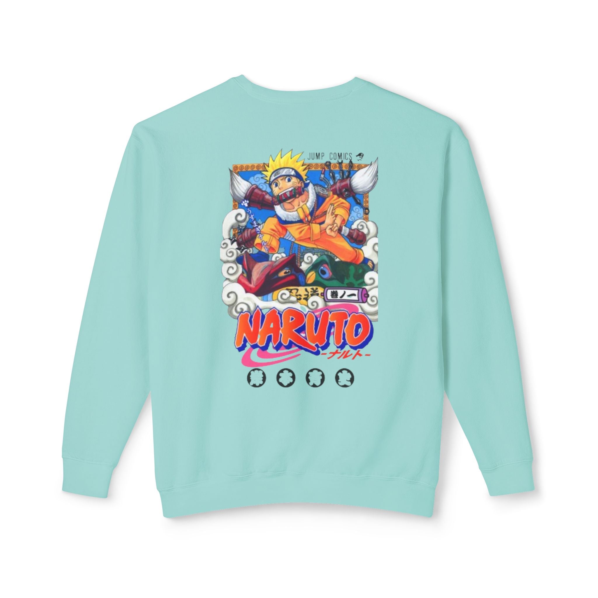 Naruto Anime Crewneck Sweatshirt - Naruto Graphic Pullover Printify