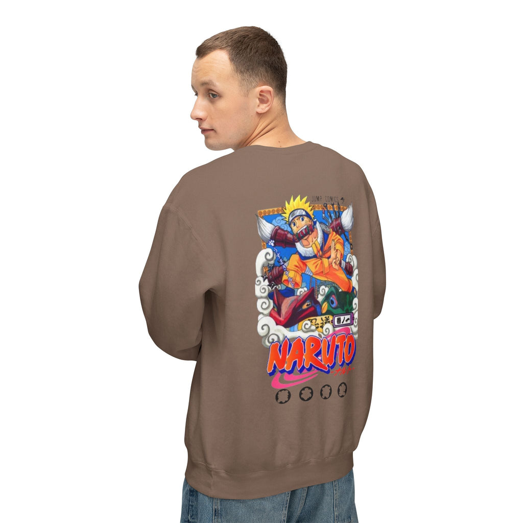 Naruto Anime Crewneck Sweatshirt - Naruto Graphic Pullover Printify