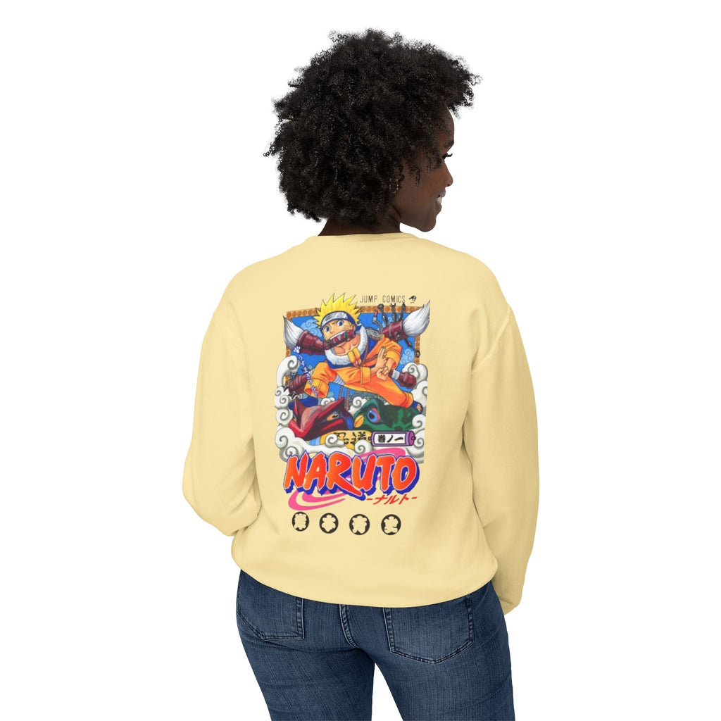 Naruto Anime Crewneck Sweatshirt - Naruto Graphic Pullover Printify