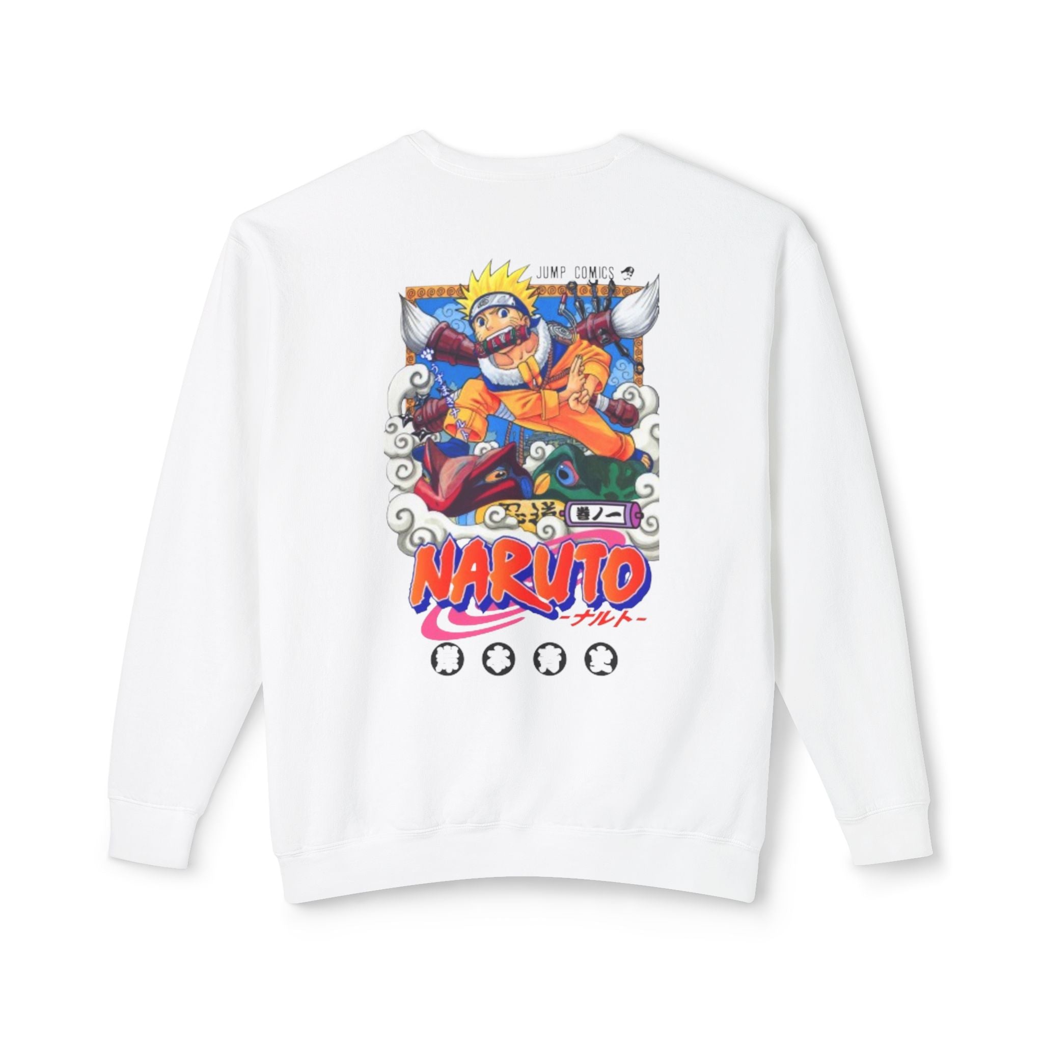 Naruto Anime Crewneck Sweatshirt - Naruto Graphic Pullover Printify