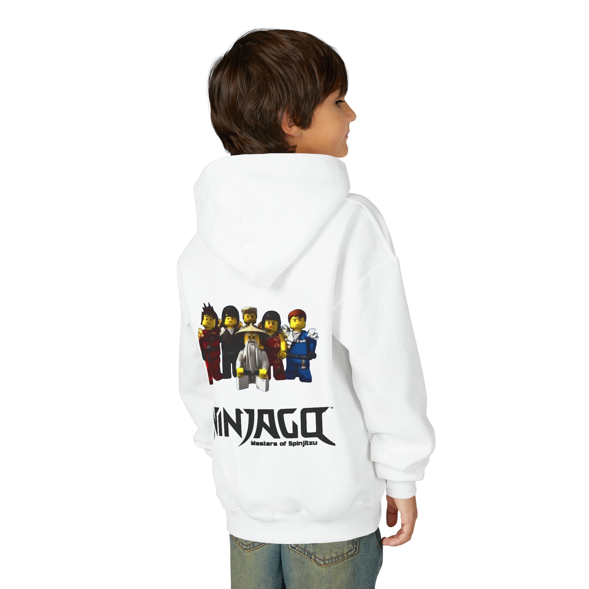 Ninjago Kids Hoodie - Ninja Warriors Graphic Sweatshirt Printify
