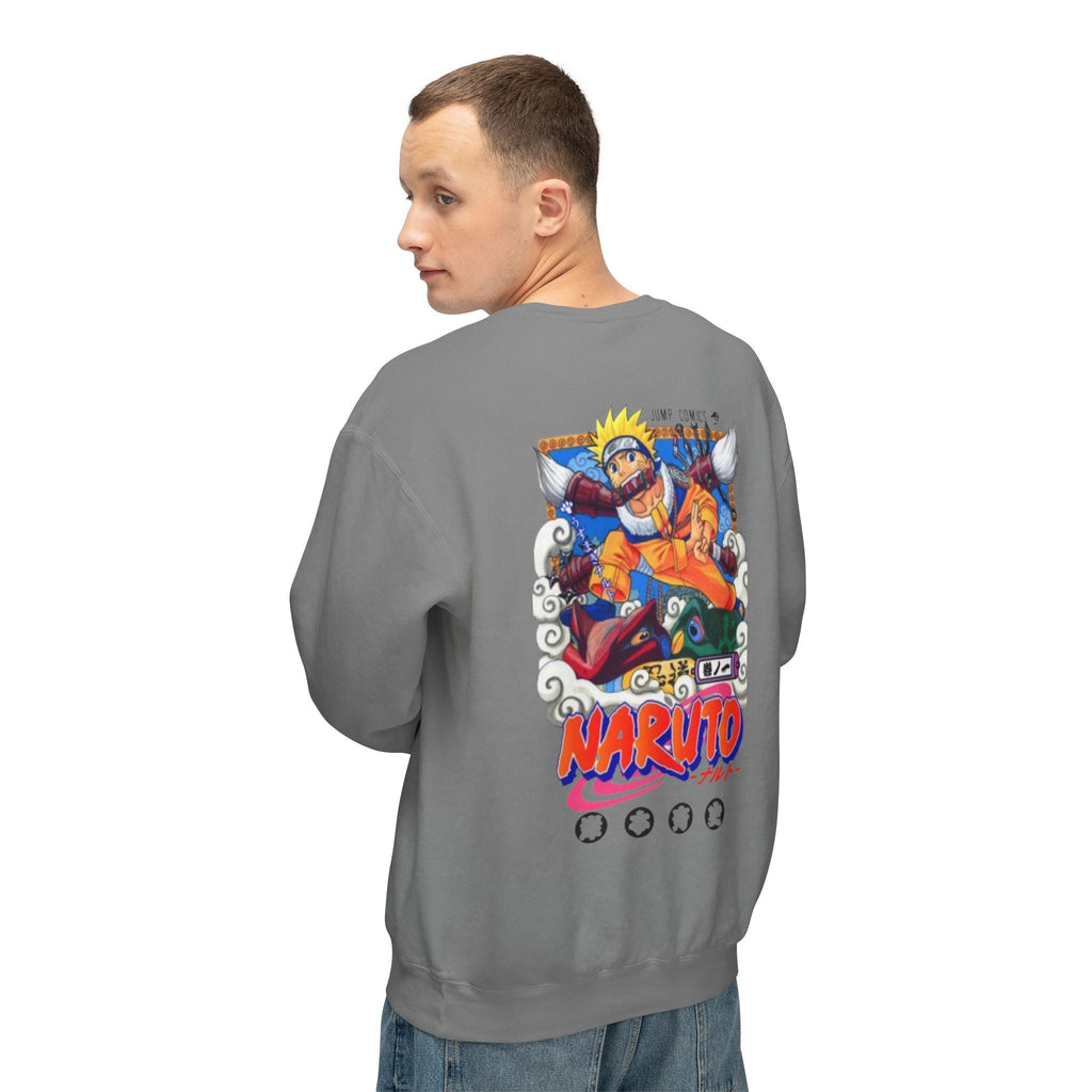 Naruto Anime Crewneck Sweatshirt - Naruto Graphic Pullover Printify