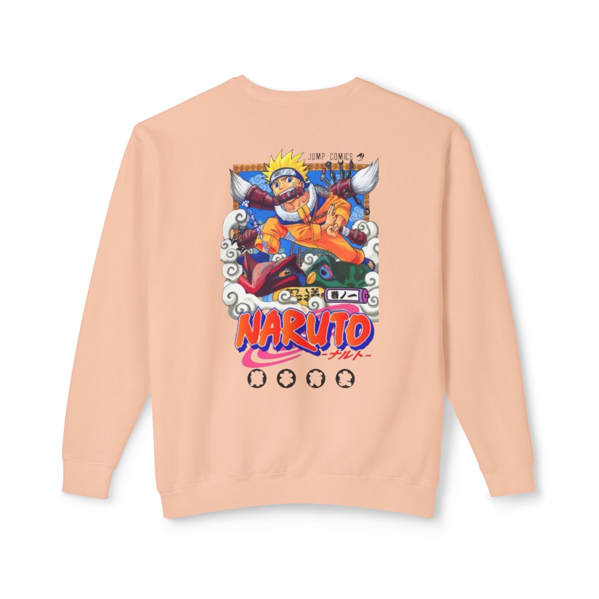 Naruto Anime Crewneck Sweatshirt - Naruto Graphic Pullover Printify