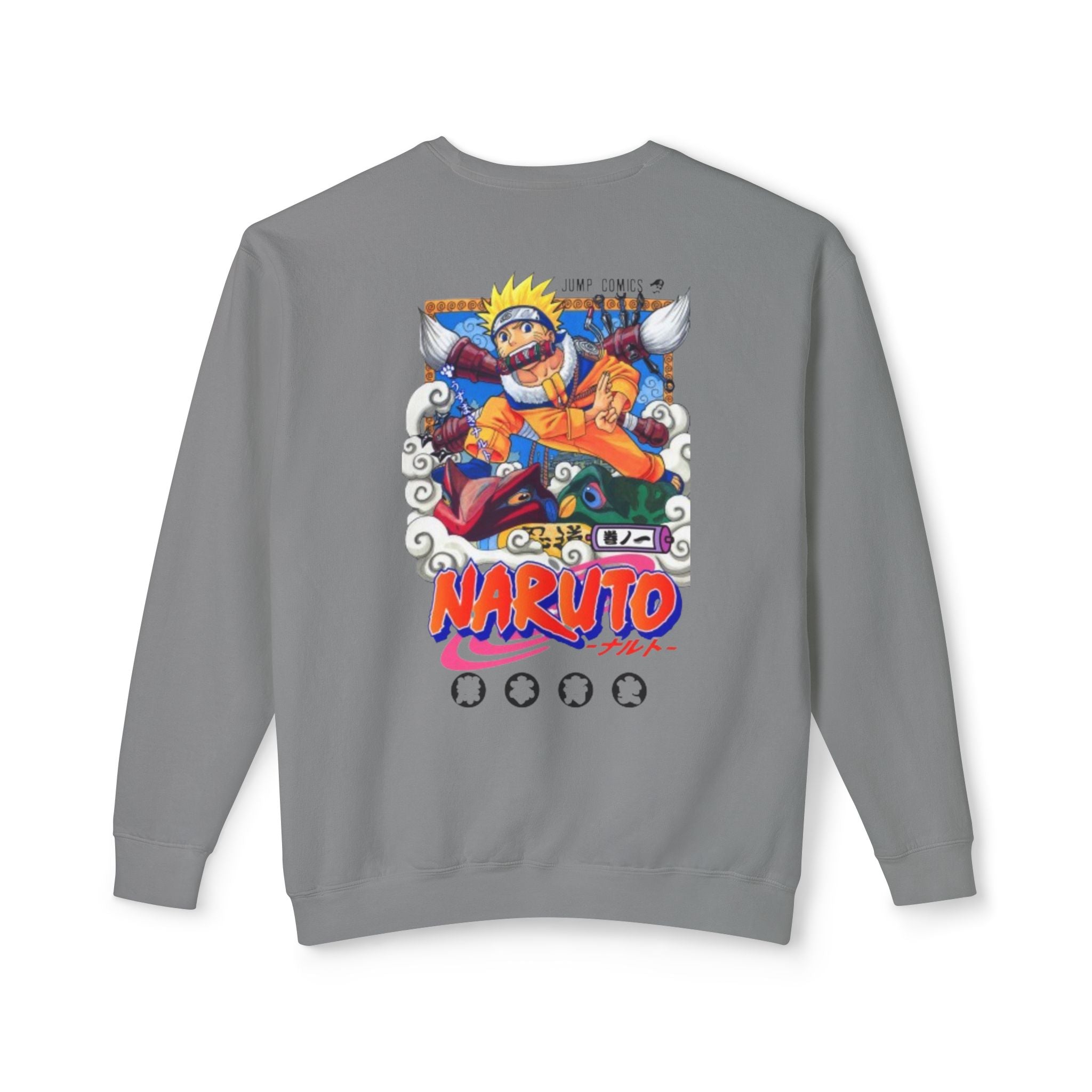 Naruto Anime Crewneck Sweatshirt - Naruto Graphic Pullover Printify