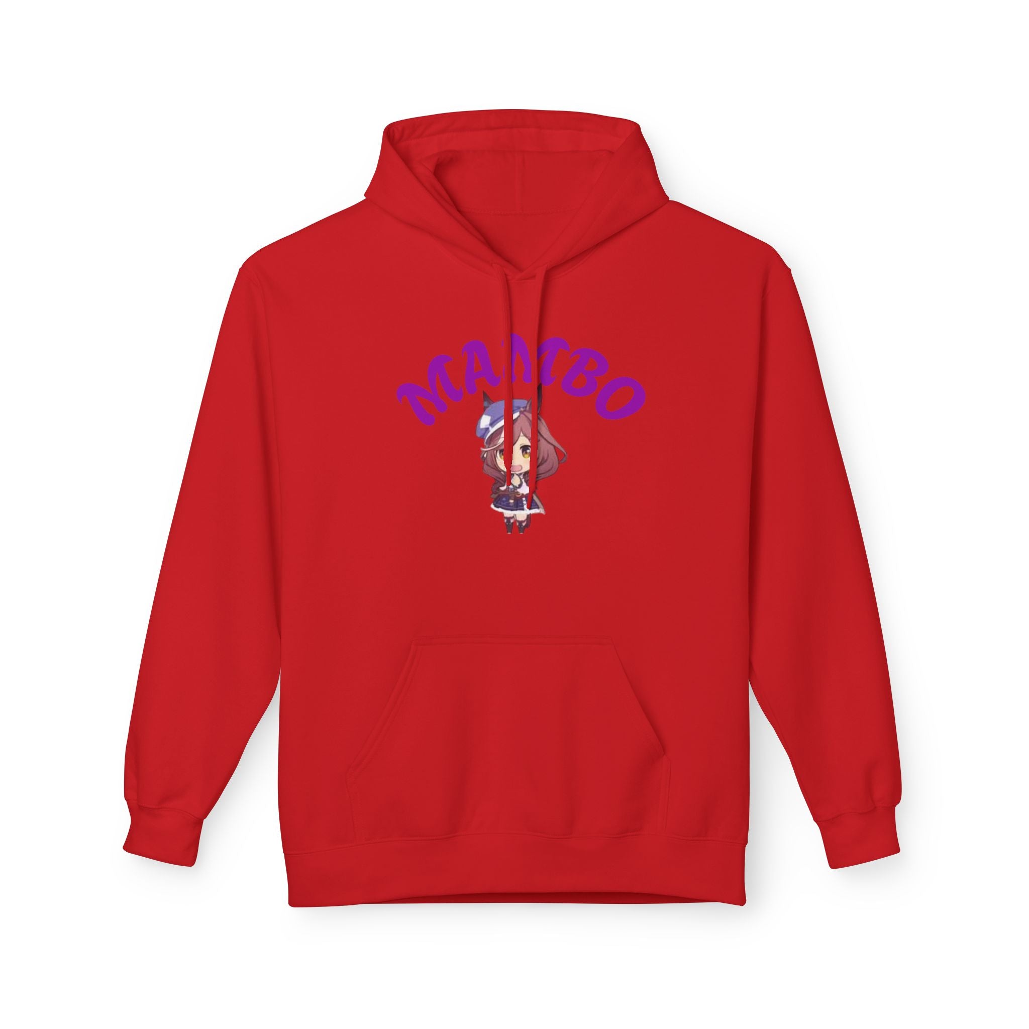 Mambo Dance Cute Character Hoodie – 'MAMBO' Graphic Pullover Printify