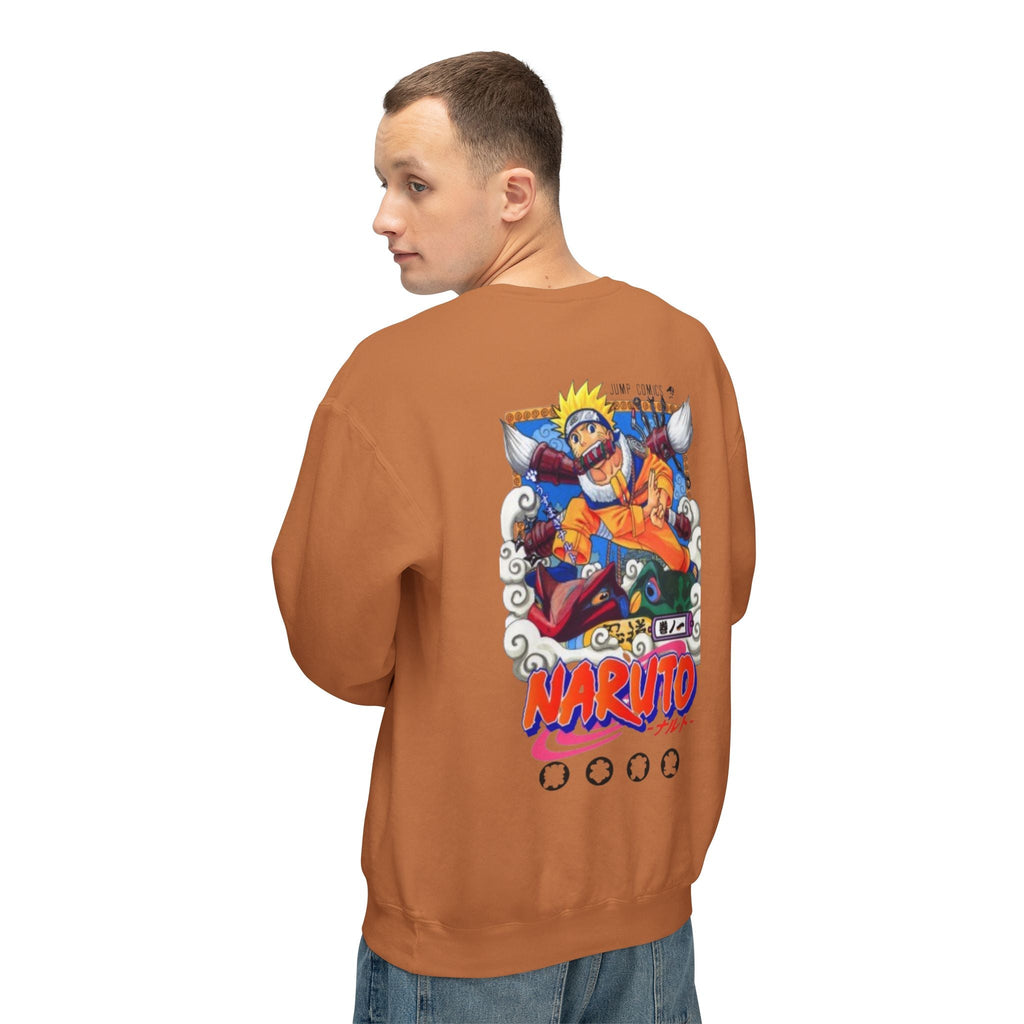 Naruto Anime Crewneck Sweatshirt - Naruto Graphic Pullover Printify