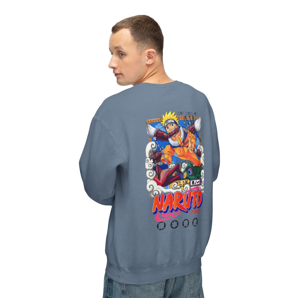 Naruto Anime Crewneck Sweatshirt - Naruto Graphic Pullover Printify