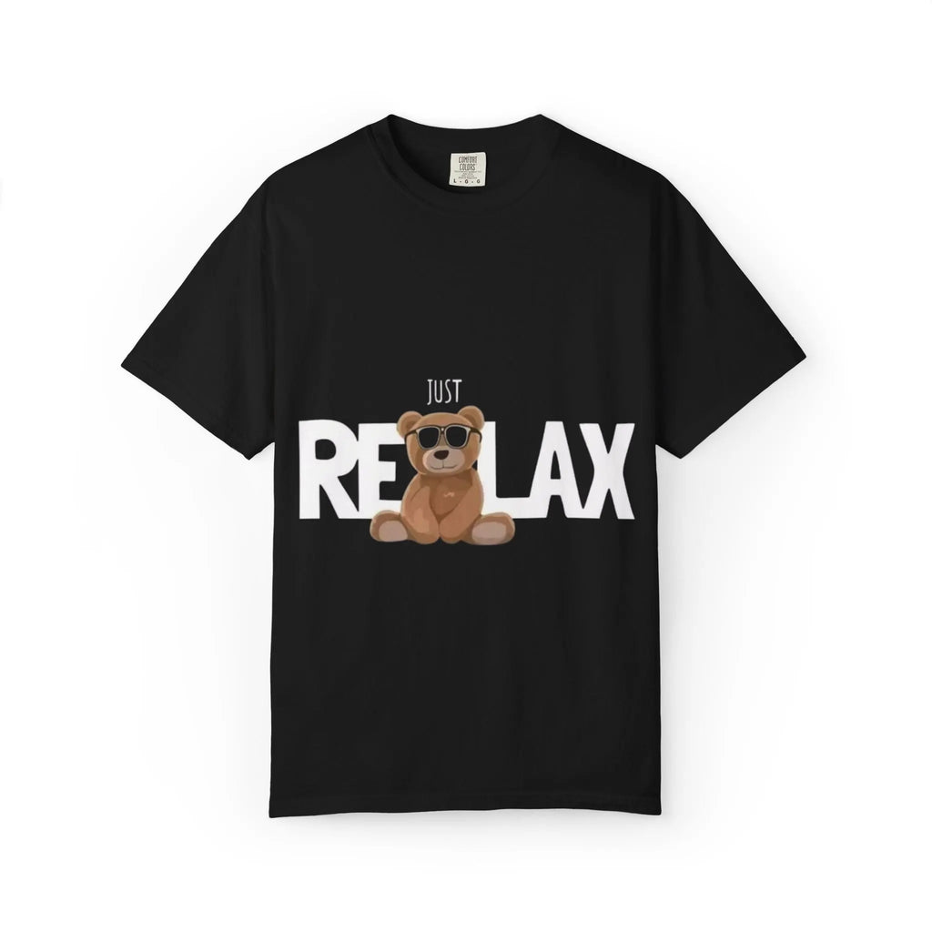 Relax Teddy T-Shirt — 'Just Relax' Printify