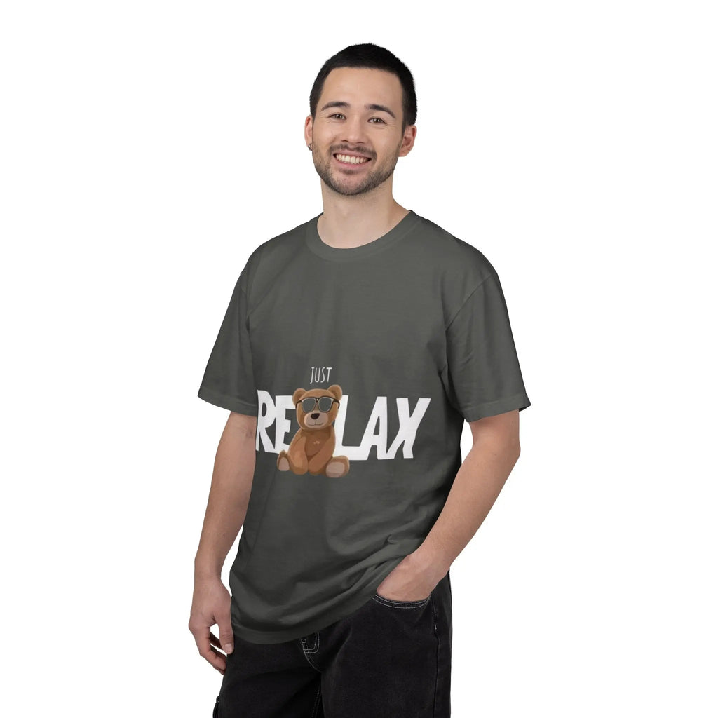 Relax Teddy T-Shirt — 'Just Relax' Printify
