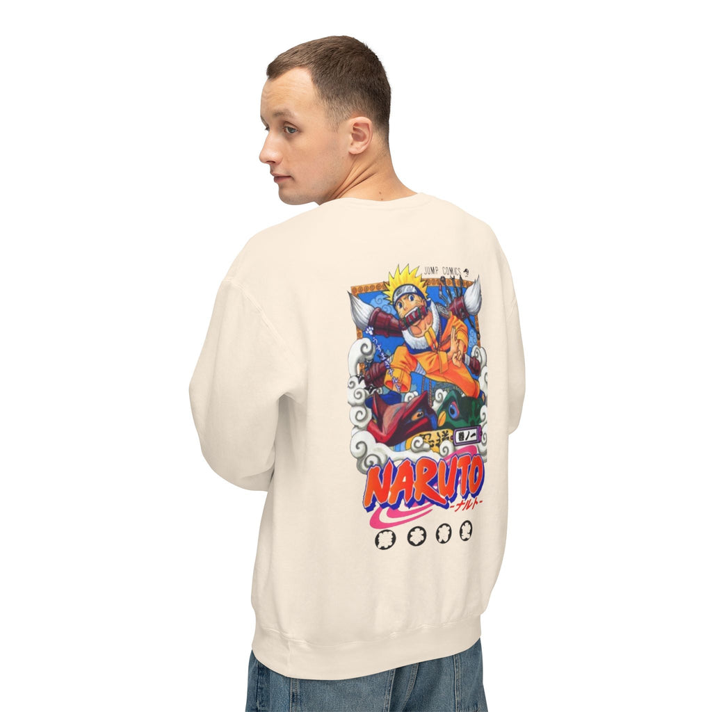 Naruto Anime Crewneck Sweatshirt - Naruto Graphic Pullover Printify