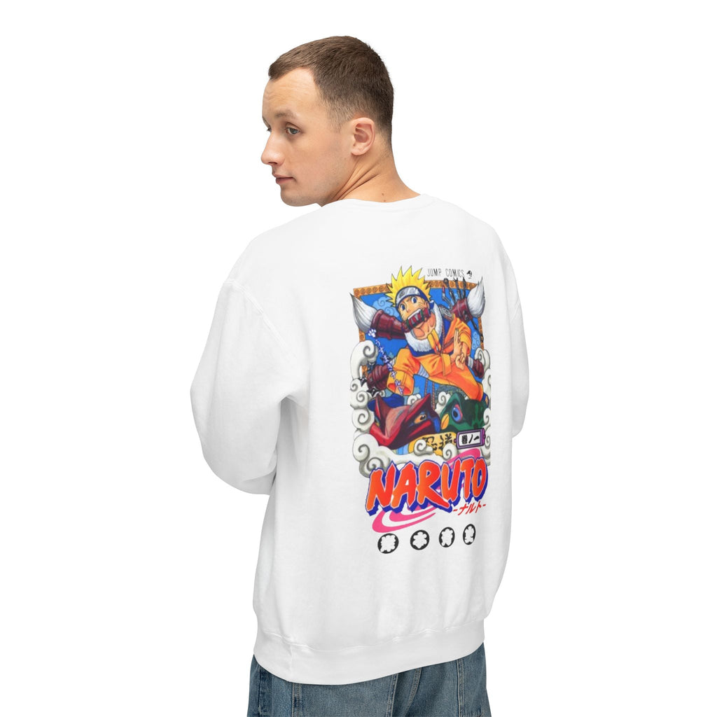 Naruto Anime Crewneck Sweatshirt - Naruto Graphic Pullover Printify