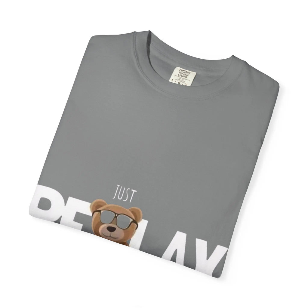 Relax Teddy T-Shirt — 'Just Relax' Printify