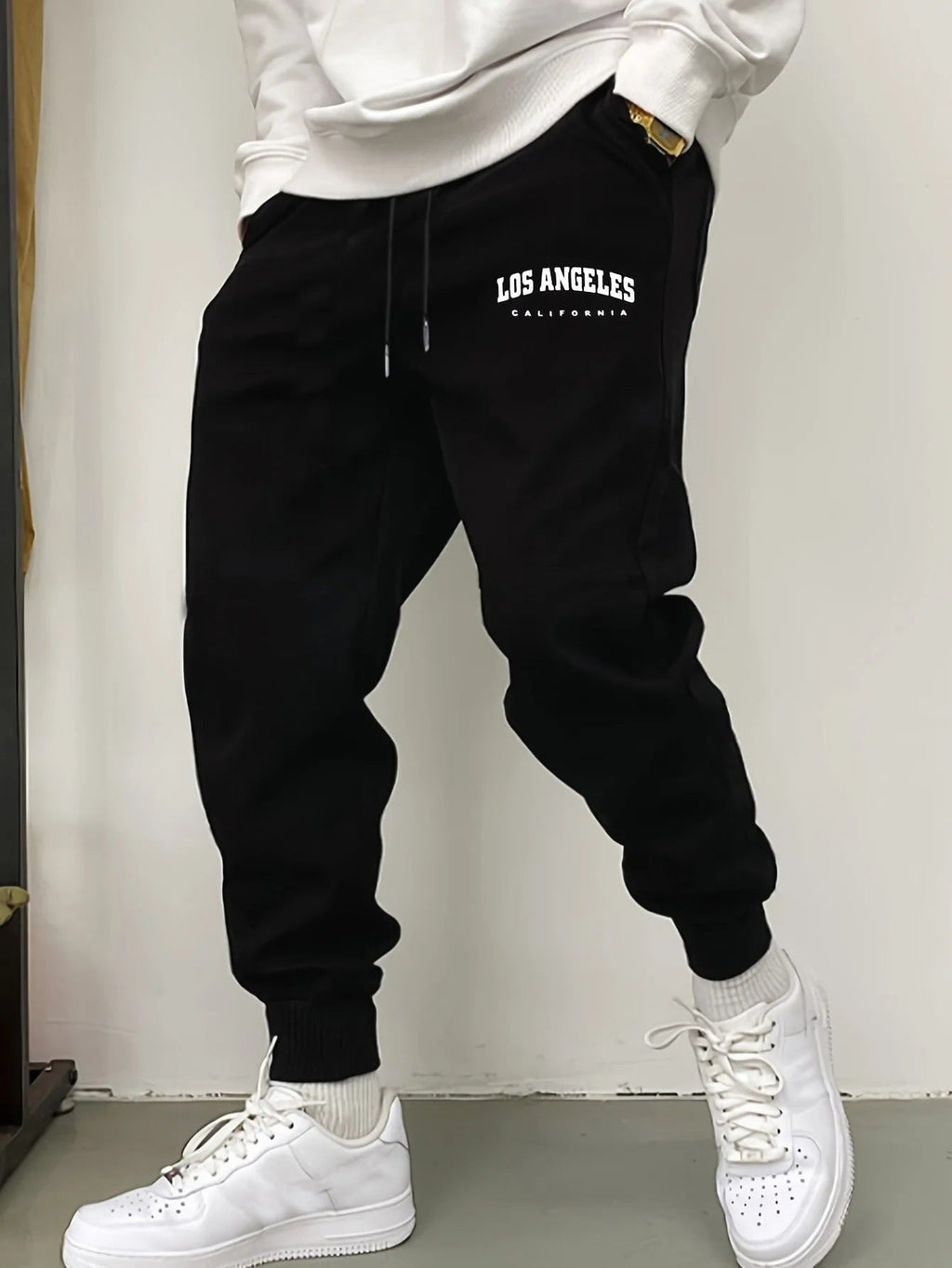 Mens Casual Sport Fleece Sweatpants Just design