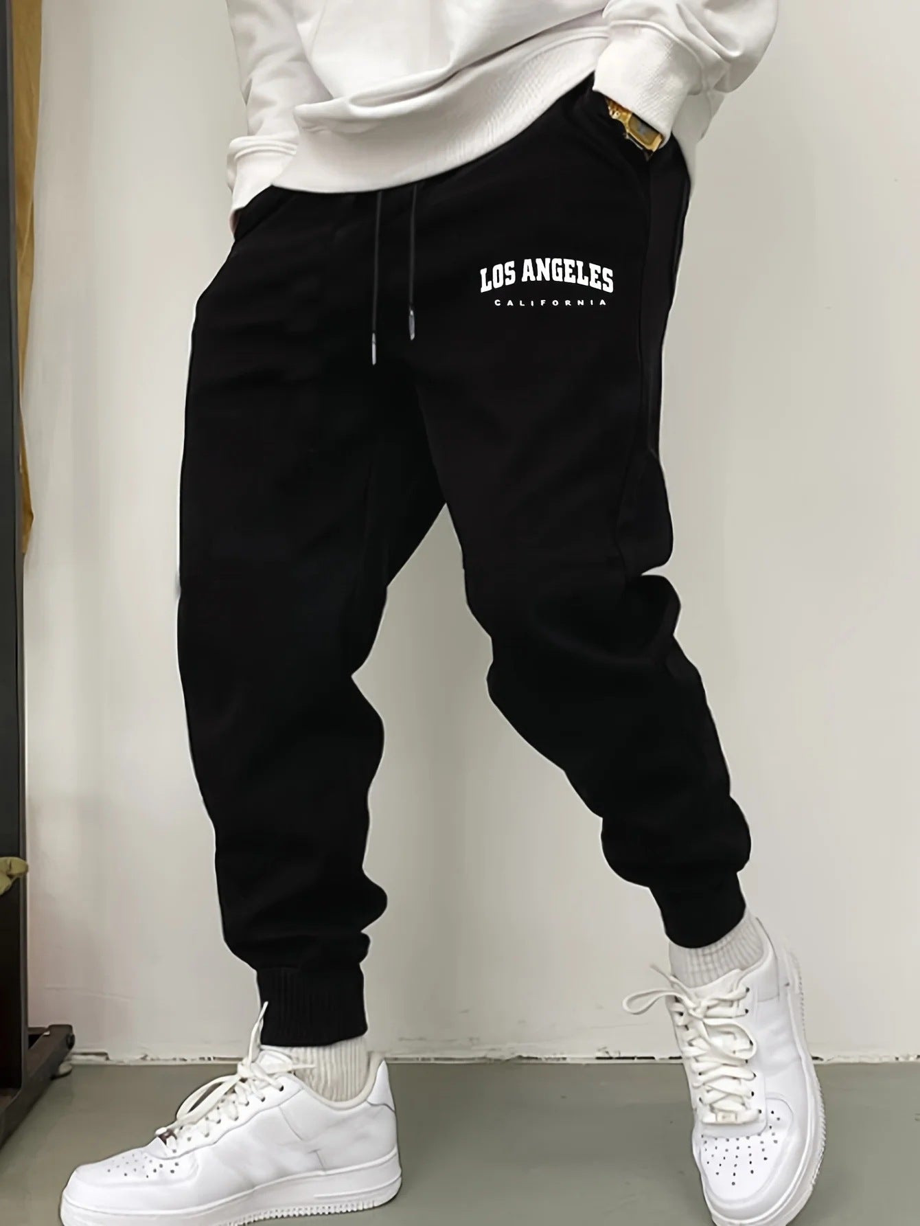 Mens Casual Sport Fleece Sweatpants Just design