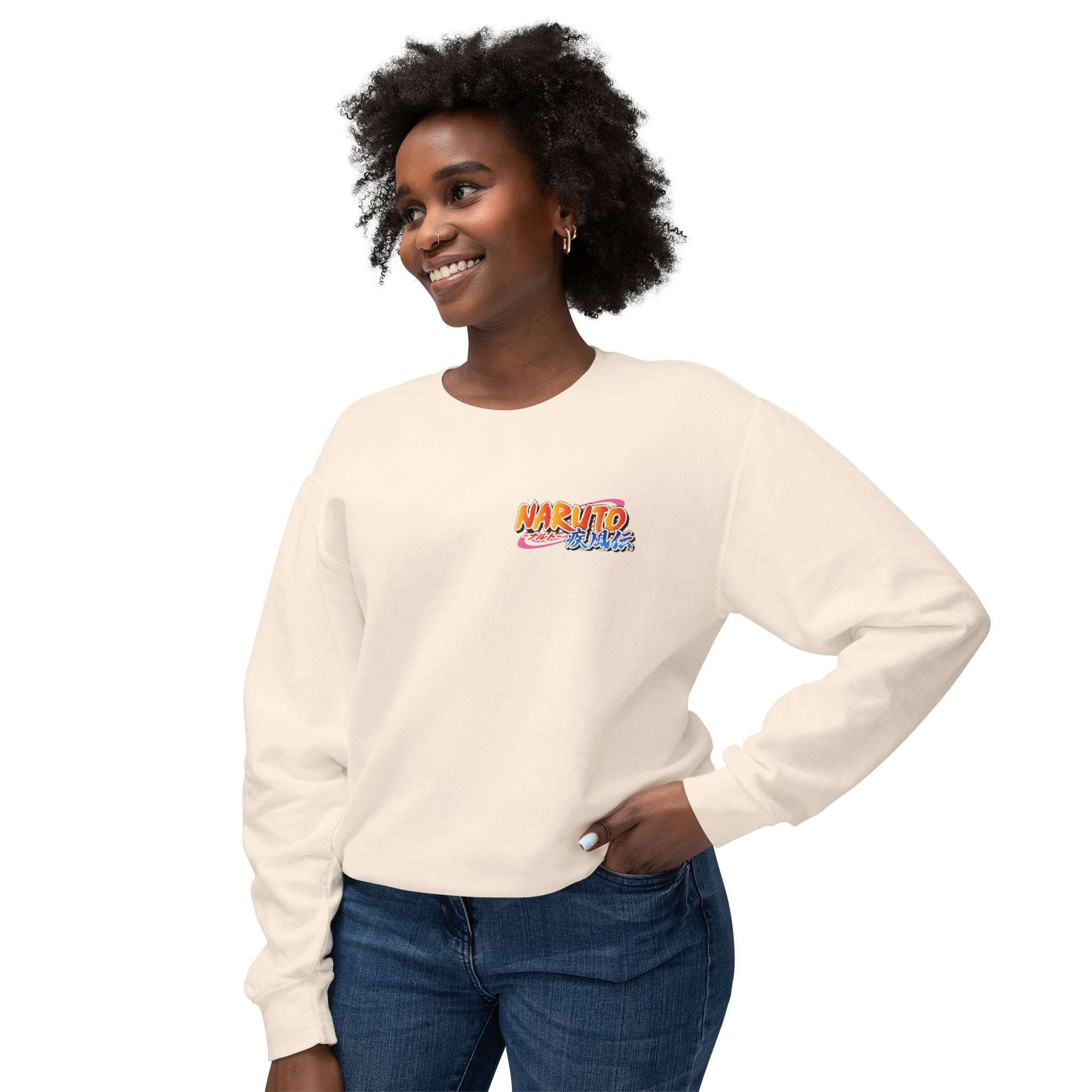 Naruto Anime Crewneck Sweatshirt - Naruto Graphic Pullover Printify