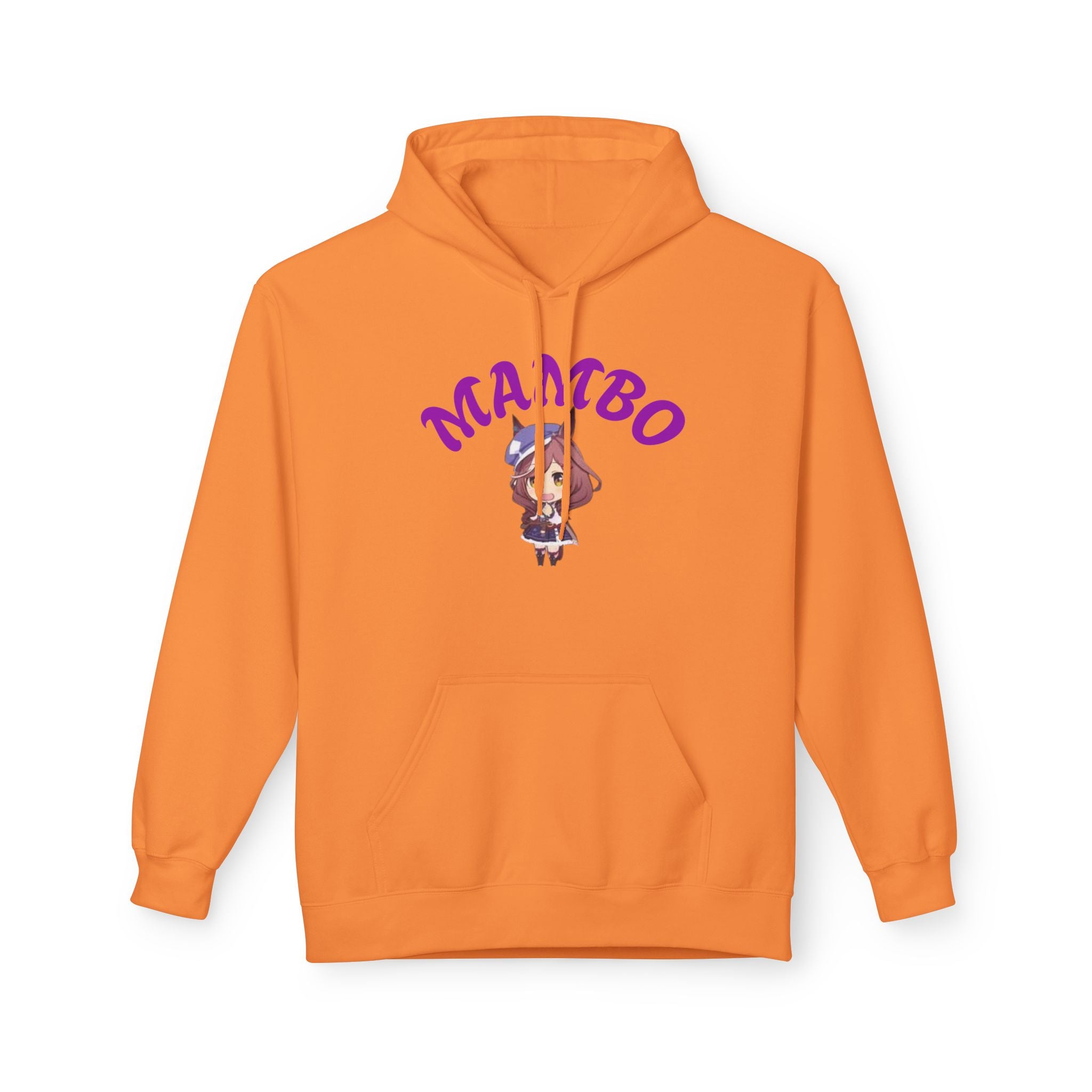 Mambo Dance Cute Character Hoodie – 'MAMBO' Graphic Pullover Printify