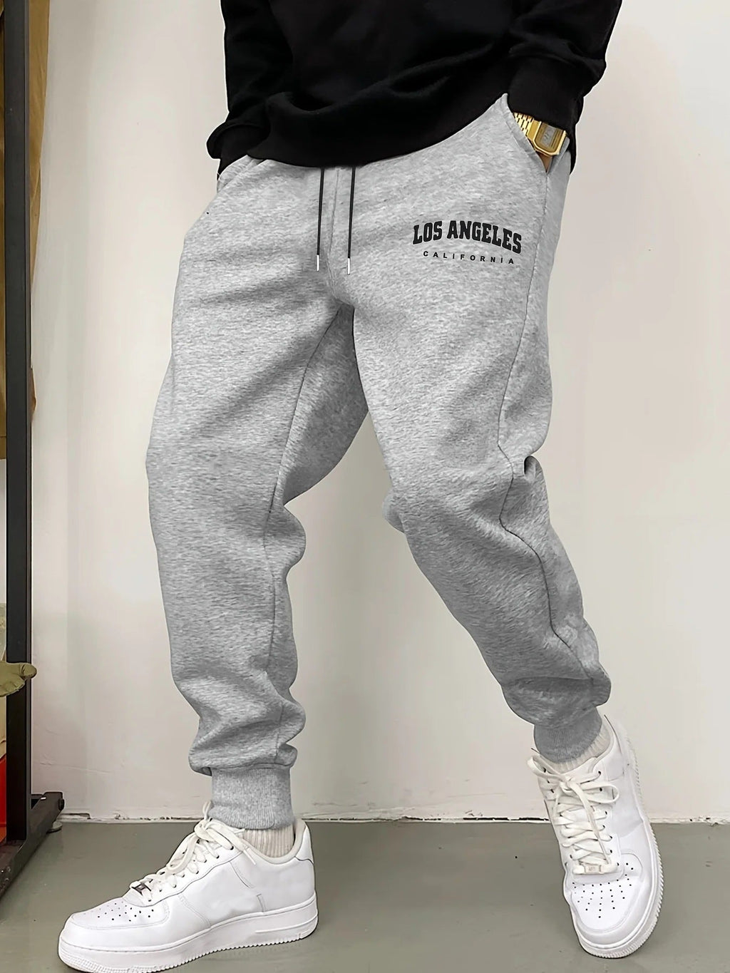 Mens Casual Sport Fleece Sweatpants Just design