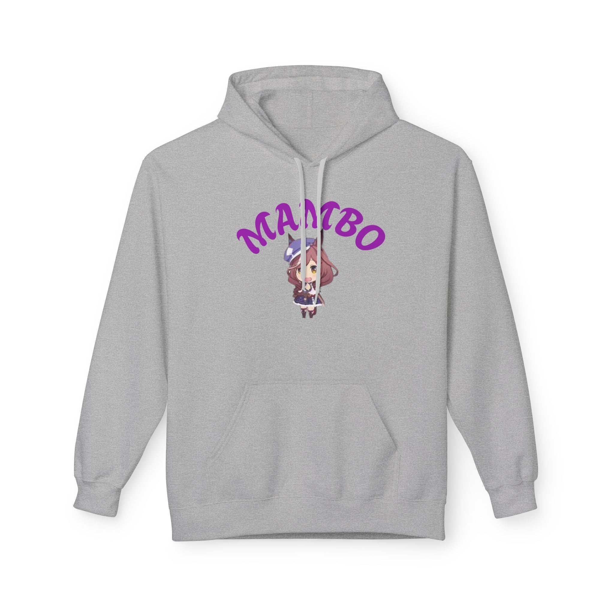 Mambo Dance Cute Character Hoodie – 'MAMBO' Graphic Pullover Printify
