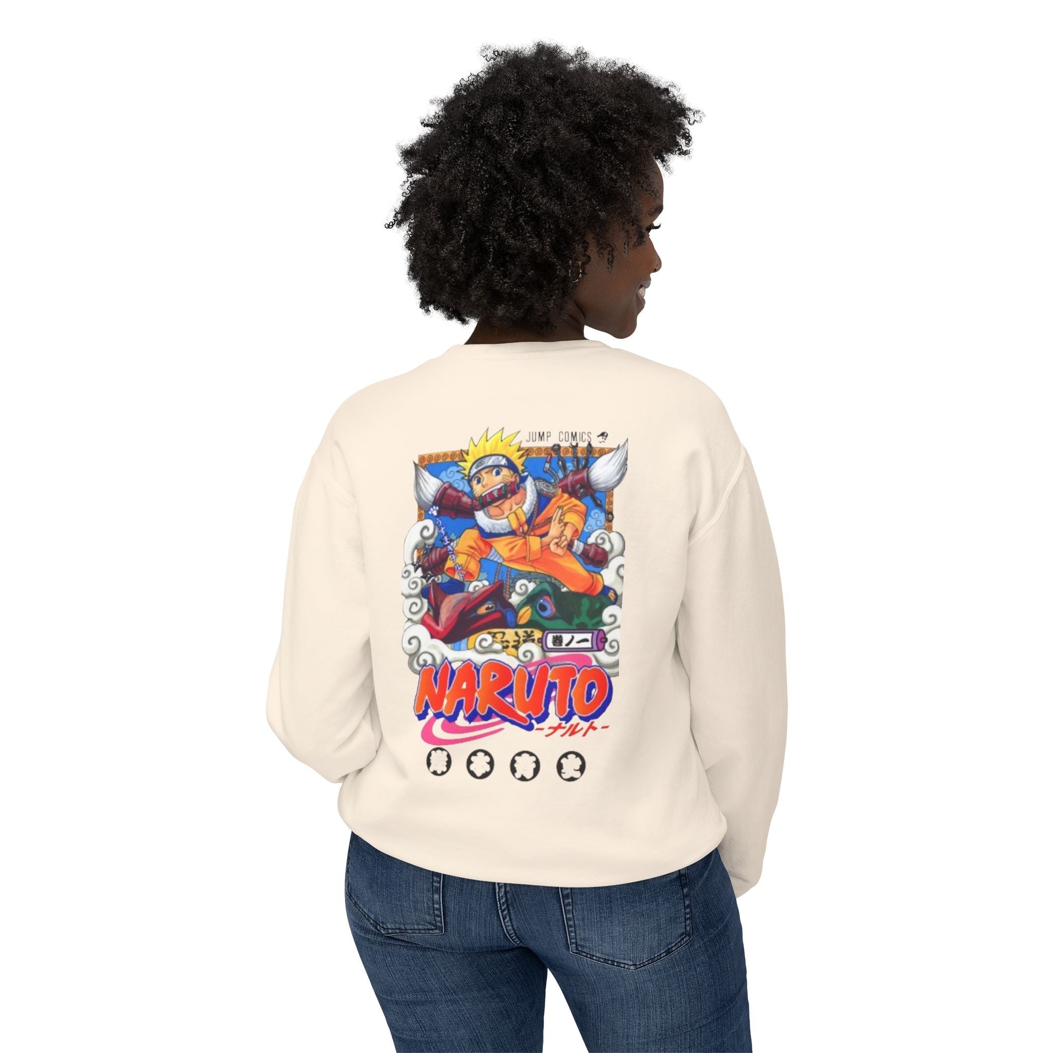 Naruto Anime Crewneck Sweatshirt - Naruto Graphic Pullover Printify
