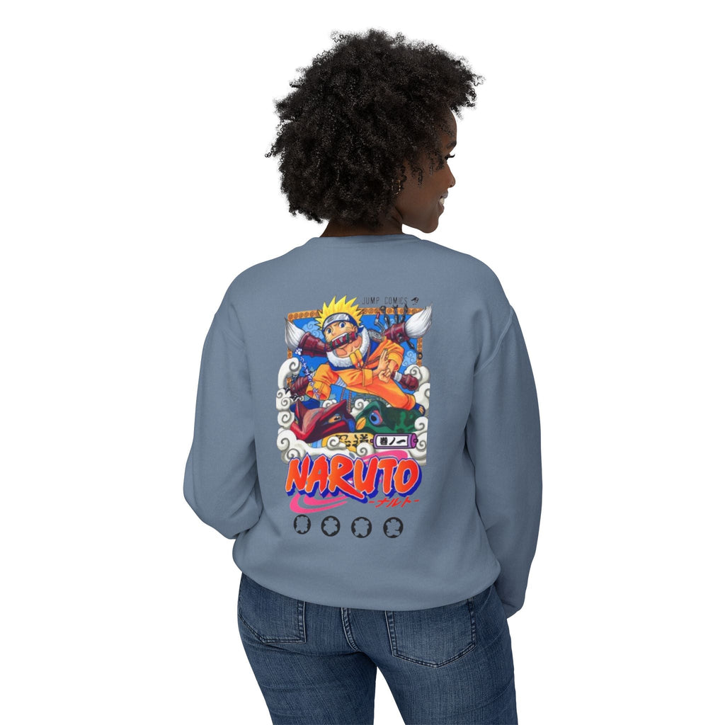 Naruto Anime Crewneck Sweatshirt - Naruto Graphic Pullover Printify