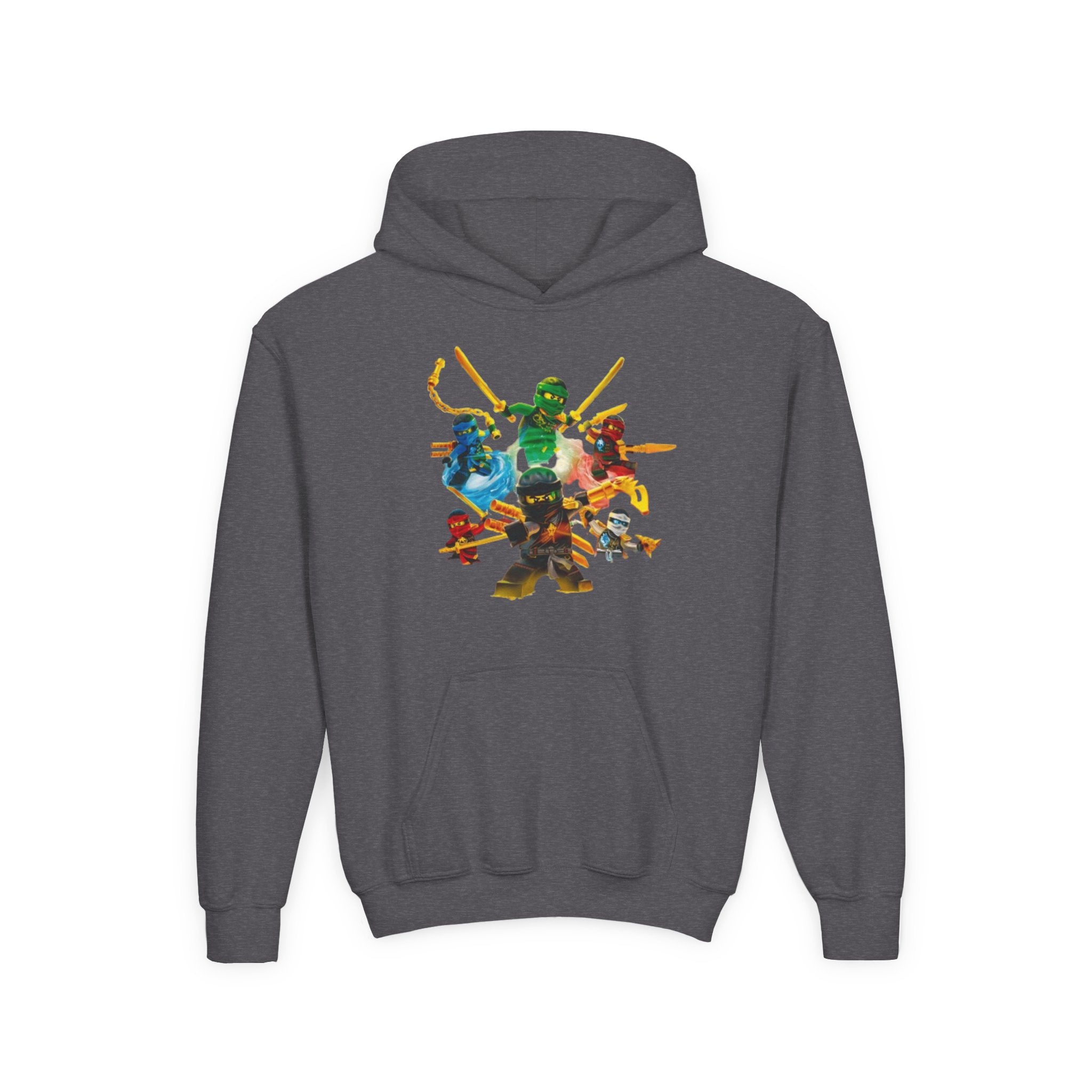 Ninjago Kids Hoodie - Ninja Warriors Graphic Sweatshirt Printify