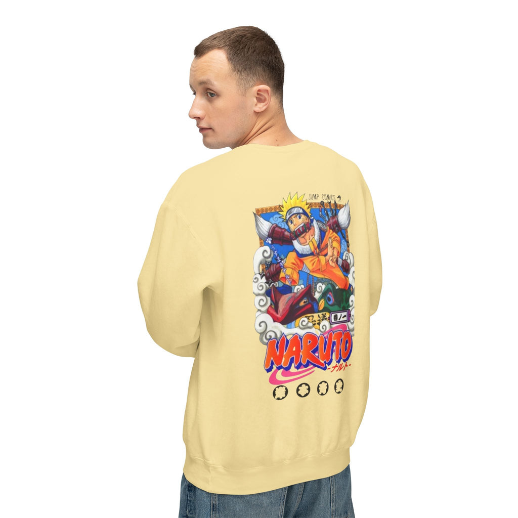 Naruto Anime Crewneck Sweatshirt - Naruto Graphic Pullover Printify