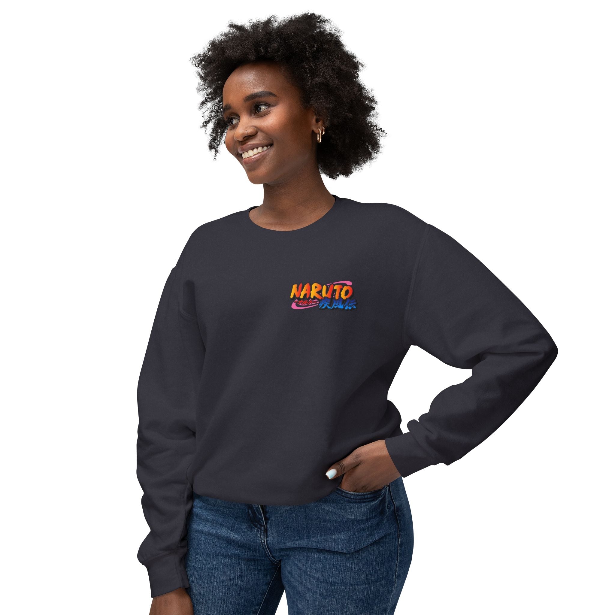 Naruto Anime Crewneck Sweatshirt - Naruto Graphic Pullover Printify