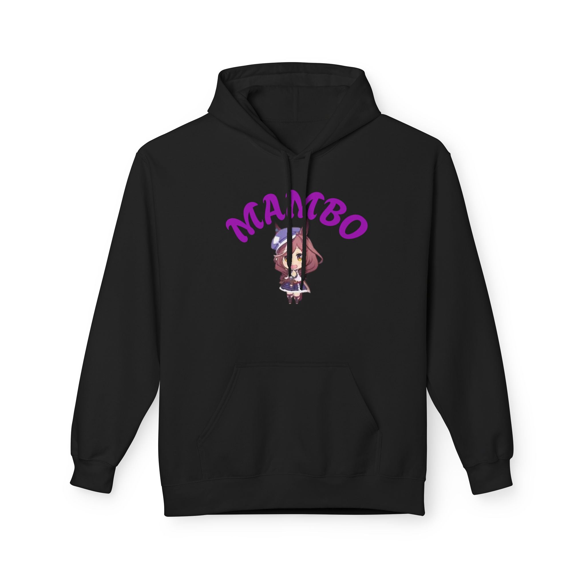 Mambo Dance Cute Character Hoodie – 'MAMBO' Graphic Pullover Printify