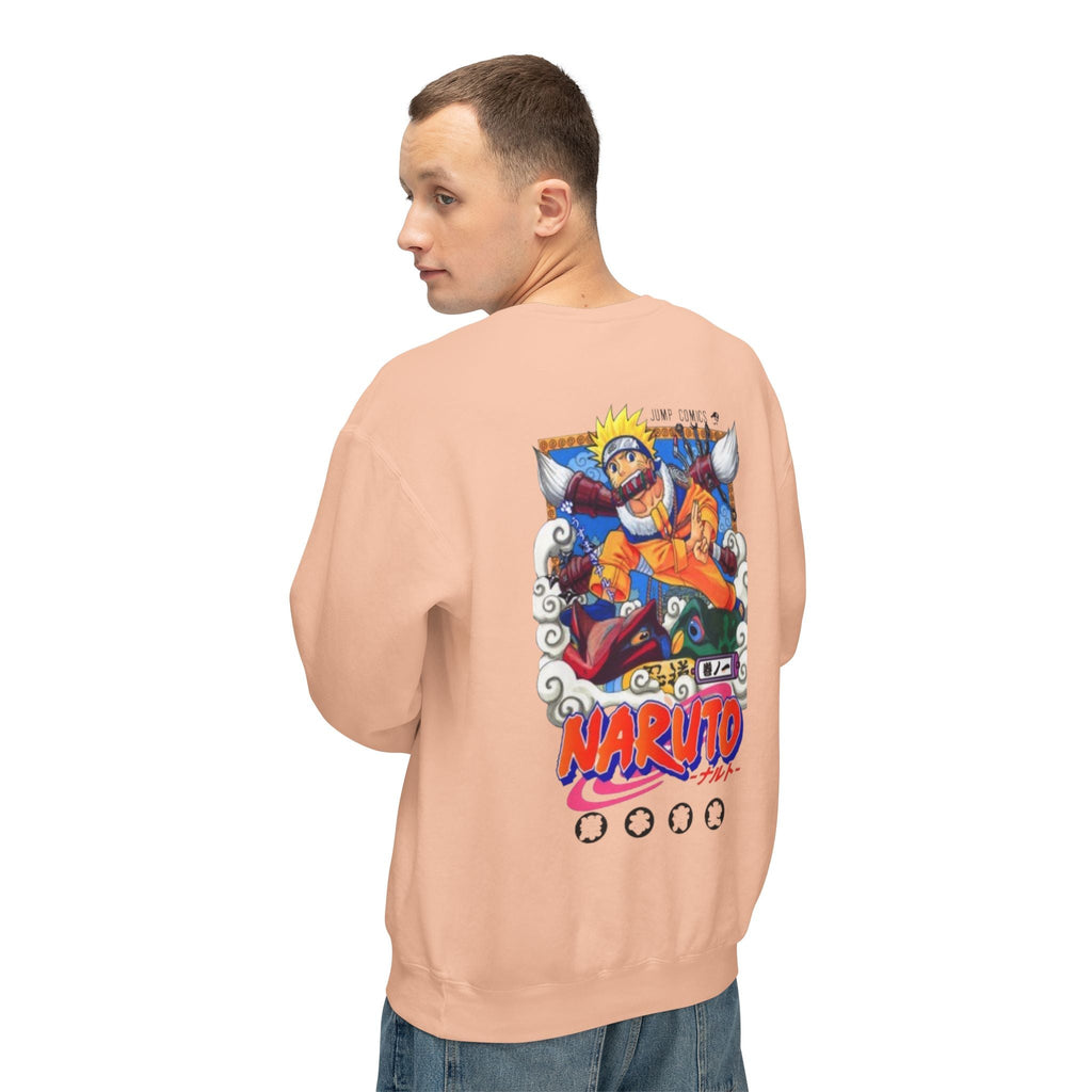 Naruto Anime Crewneck Sweatshirt - Naruto Graphic Pullover Printify