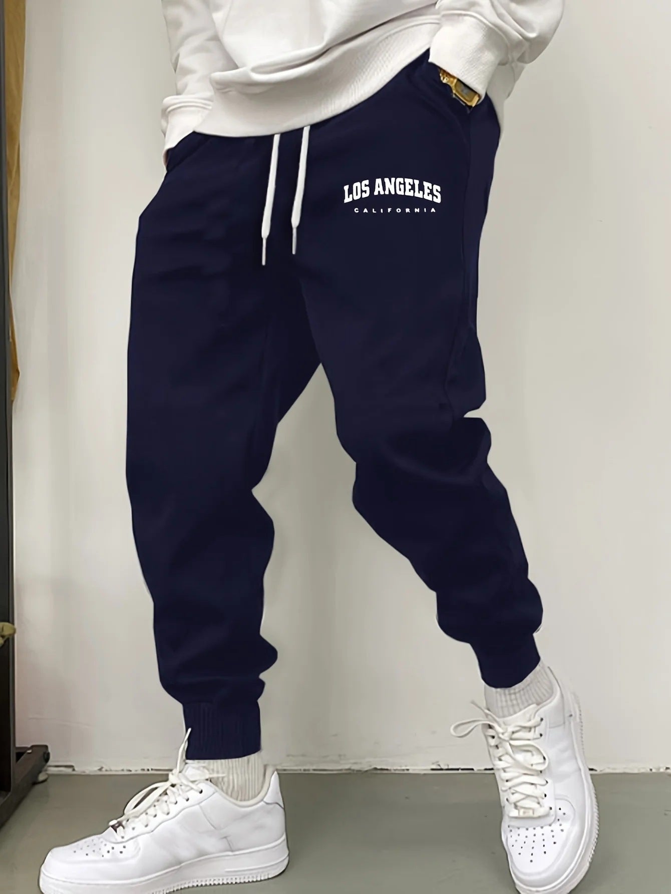 Mens Casual Sport Fleece Sweatpants Just design