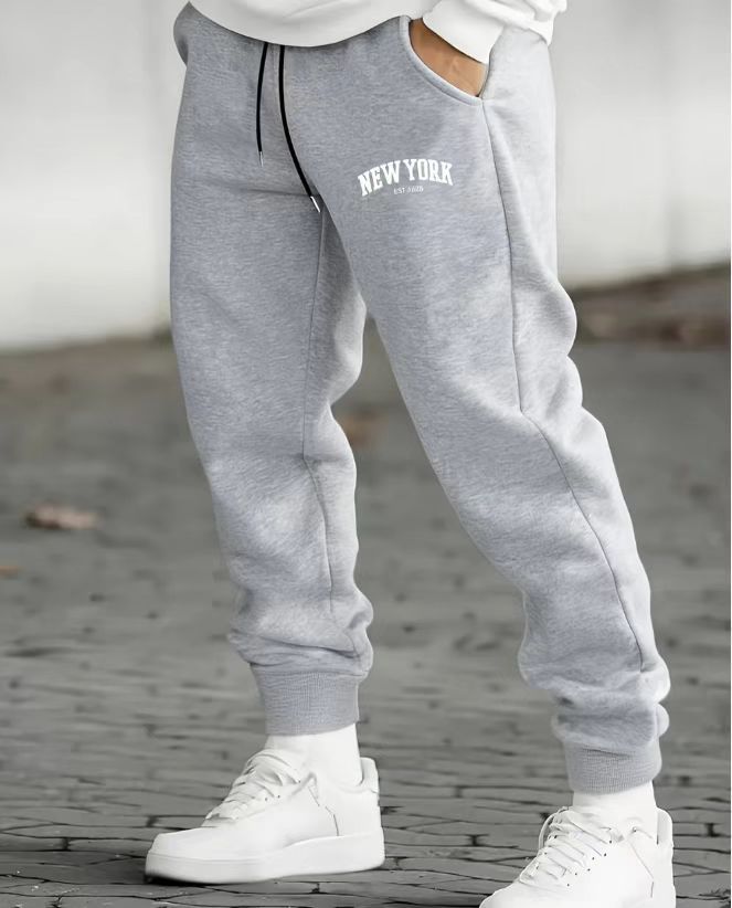 Mens Casual Sport Fleece Sweatpants Just design