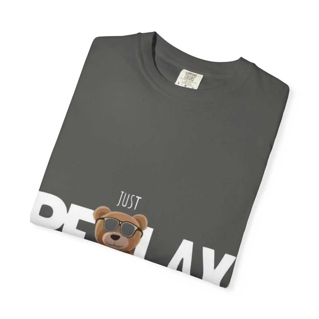 Relax Teddy T-Shirt — 'Just Relax' Printify
