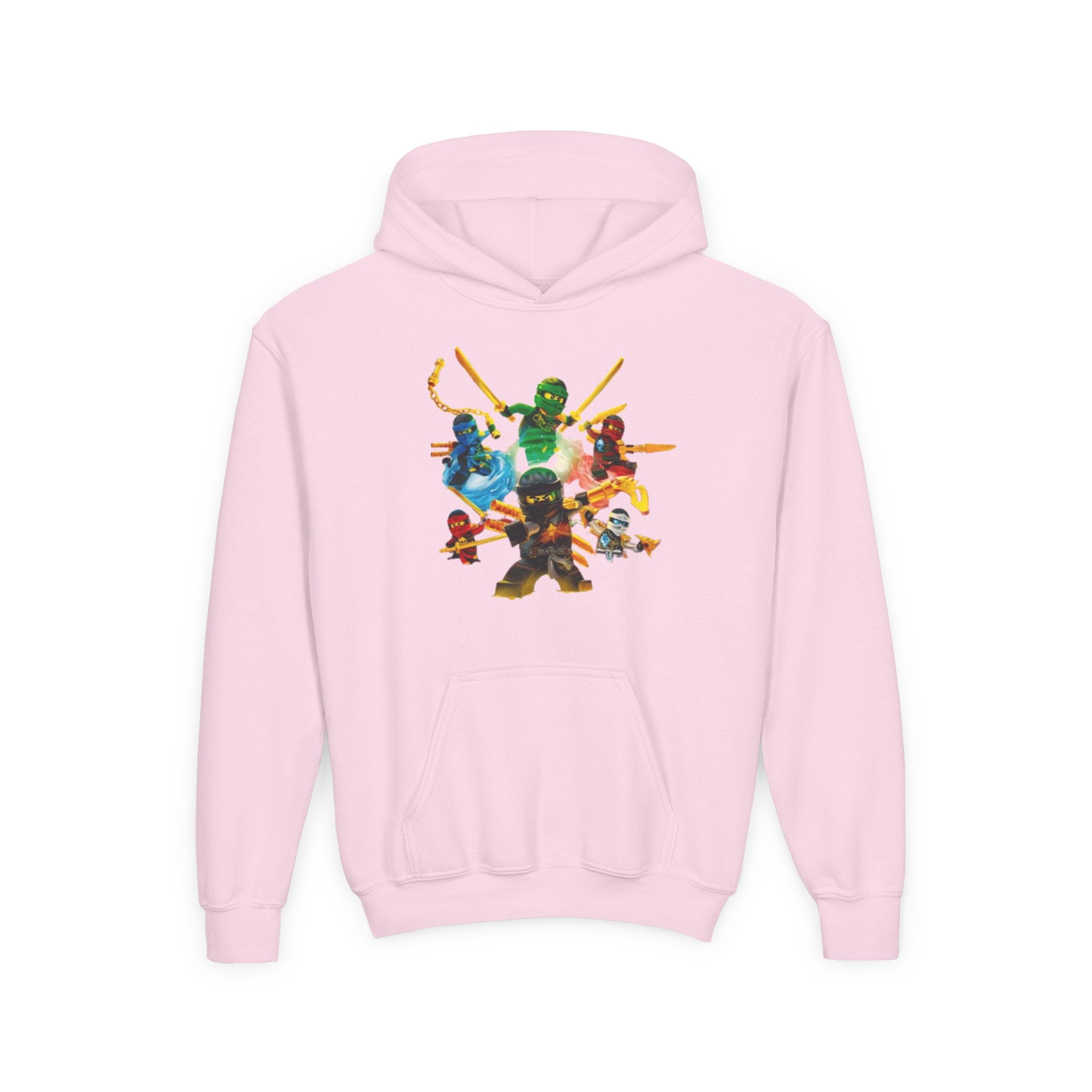Ninjago Kids Hoodie - Ninja Warriors Graphic Sweatshirt Printify
