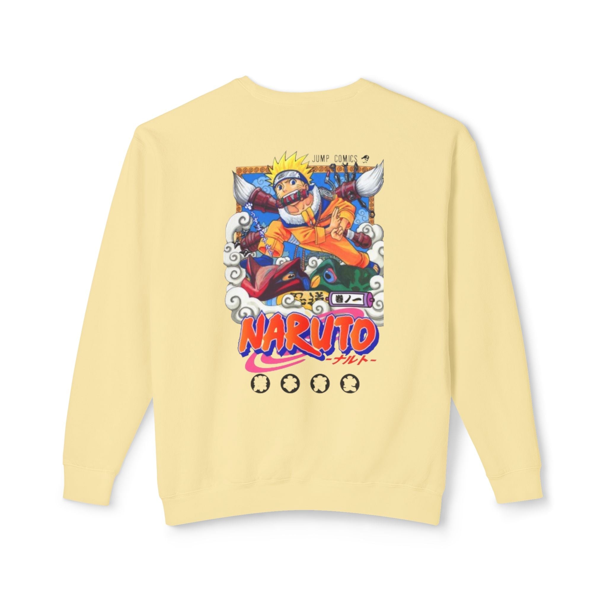 Naruto Anime Crewneck Sweatshirt - Naruto Graphic Pullover Printify