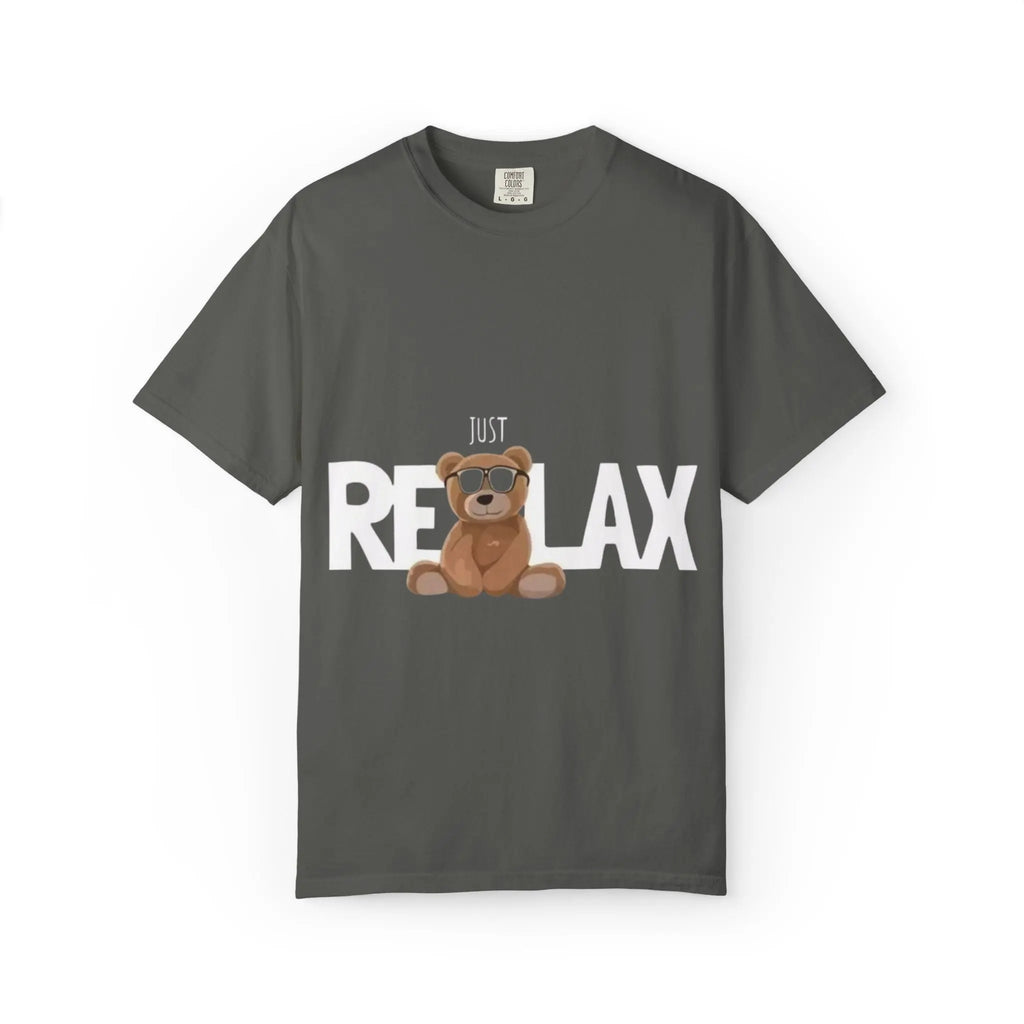 Relax Teddy T-Shirt — 'Just Relax' Printify