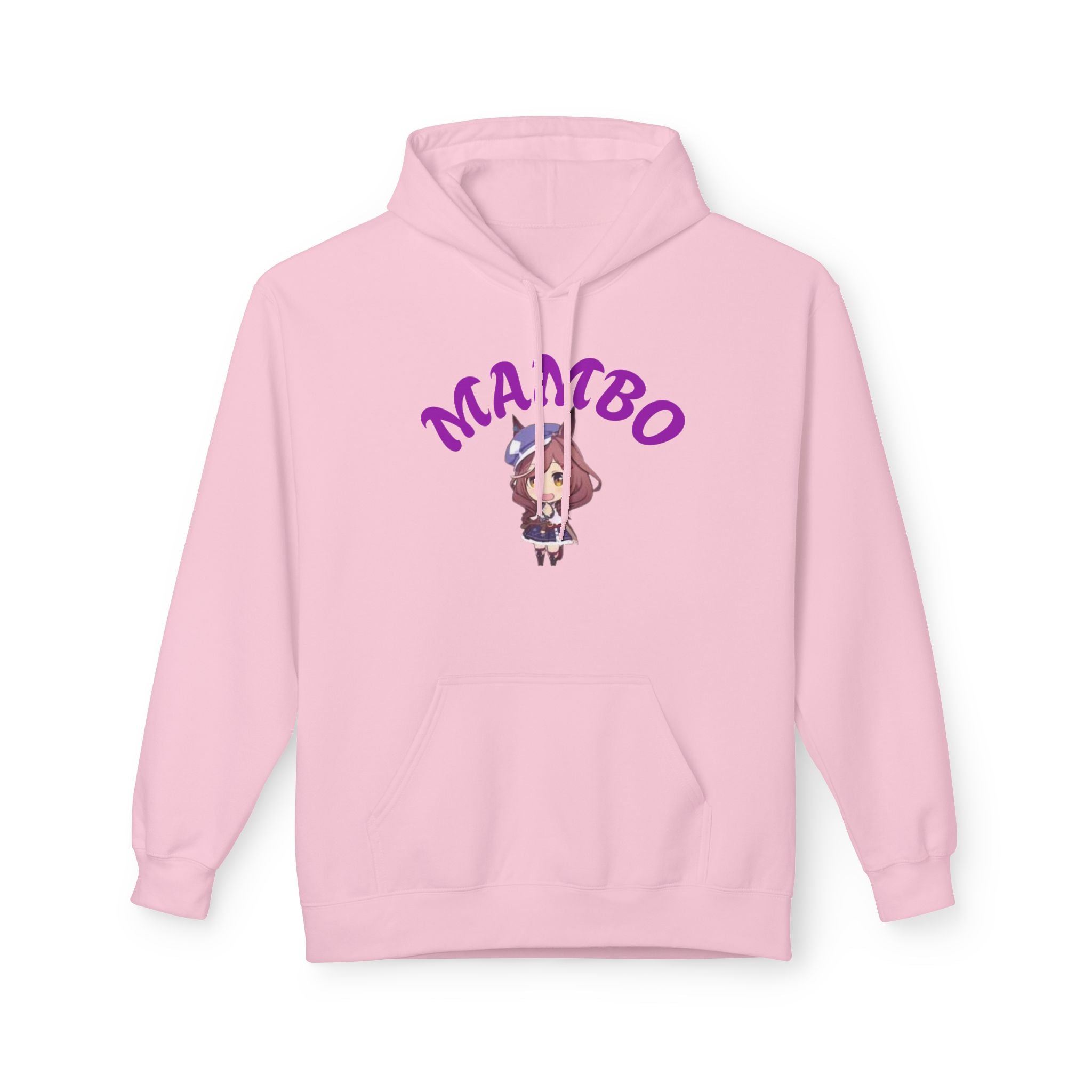 Mambo Dance Cute Character Hoodie – 'MAMBO' Graphic Pullover Printify