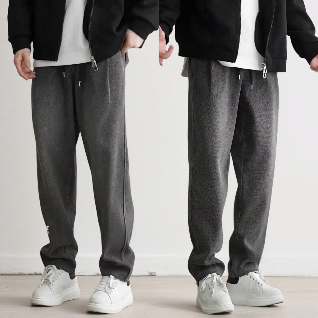 Mens Loose Versatile Retro-Style Spring Jeans Just design